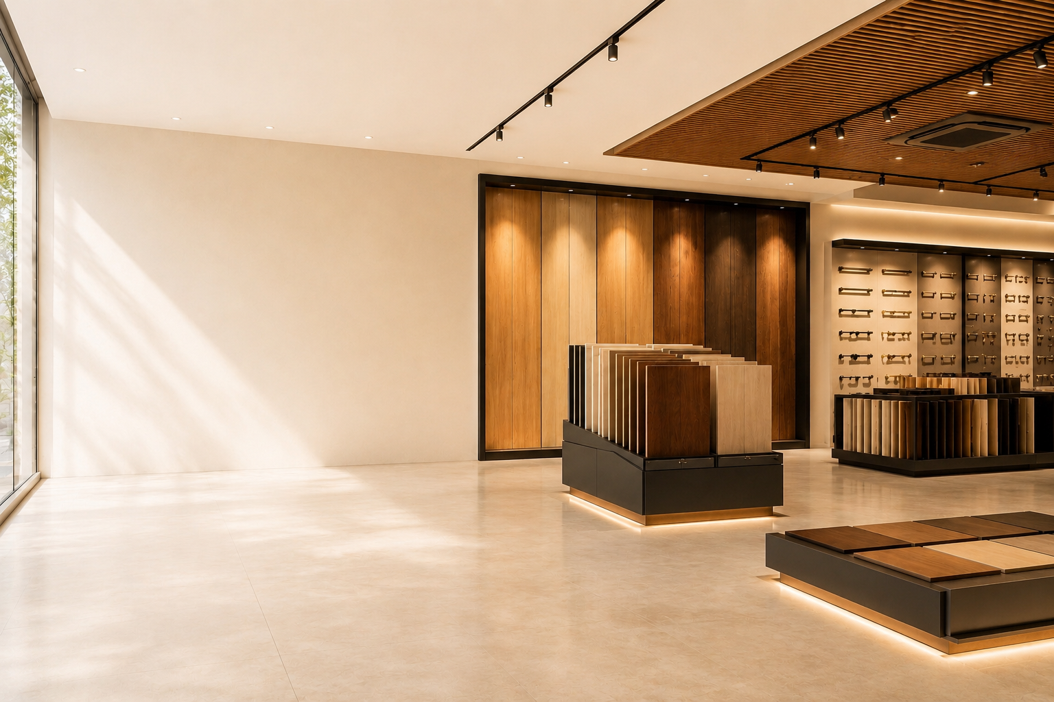Maa Kali Plywood premium interior showroom